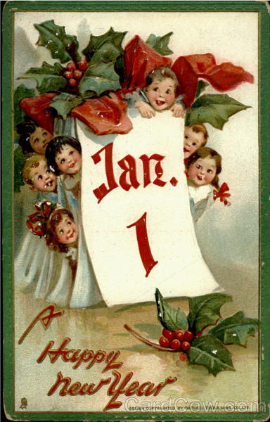 Jan. 1 A Happy New Year New Year's