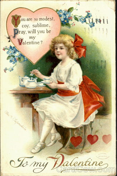 To My Valentine Ellen Clapsaddle Valentines Day