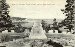 Champlain Monument, Acadia National Park
