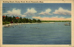 Bathing Beach Rocky Nook