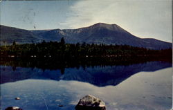Mt. Katahdin From York's Camps Daicey Pond