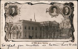 White House Wedding Theodore Roosevelt Postcard Postcard Postcard