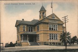 Antioch Grammar School California Postcard Postcard Postcard