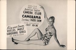 Camerama Southwest Photo Show. American Legion Camera Club. Albuquerque, NM Postcard Postcard Postcard