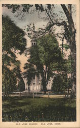 Old Lyme Church Postcard
