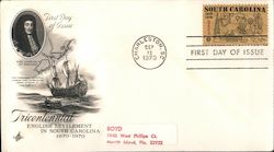 Tricentennial of Charleston First Day Cover