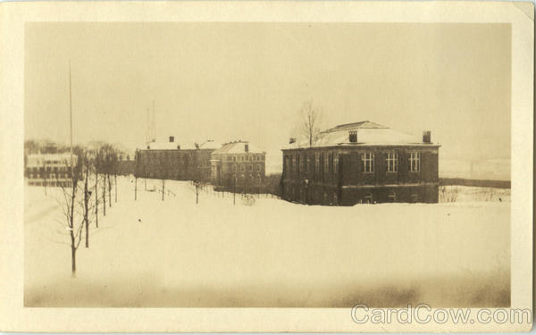 Ricketts, Gym & Field in Winter Troy New York