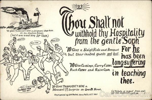 Thou Shalt Not Withhold thy Hospitality Troy New York