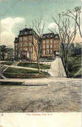 Troy Hospital Postcard