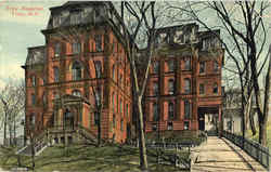 Troy Hospital Postcard