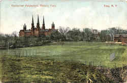 Rensselaer Polytechnic Athletic Field Troy, NY Postcard Postcard