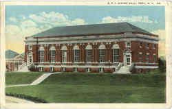 R.P.I Dining Hall Troy, NY Postcard Postcard