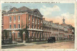 Hunt Dormitory Troy, NY Postcard Postcard