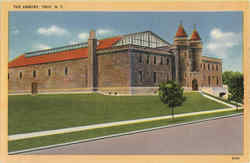 The Armory Troy, NY Postcard Postcard