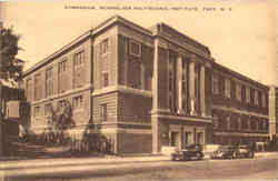 Gymnasium Troy, NY Postcard Postcard