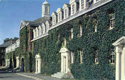 Dormitory on the quadrangle Postcard