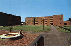 New Freshman Dormatories Postcard