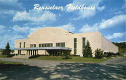 Rensselaer Fieldhouse Troy, NY Postcard Postcard