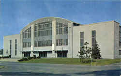 Rensselaer Polytechnic Institute Field House Troy, NY Postcard Postcard