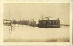 Ricketts, Gym & Field in Winter Ricketts, Gym & Field in Winter