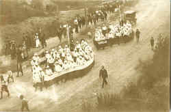 RPI Pageant Parade Postcard