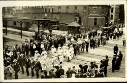 RPI Pageant June 1914 - Railroad YMCA Postcard