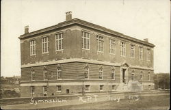 Gymnasium Troy, NY Postcard Postcard