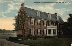 Rensselaer Polytechnic Institute - Union Club Troy, NY Postcard Postcard