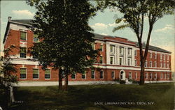 Rensselaer Polytechnic Institute - Sage Laboratory Postcard