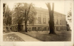 Library, Rensselaer Polytechnic Institute Postcard