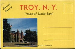 "Home of Uncle Sam" Troy, NY Souvenir Folder Souvenir Folder Souvenir Folder