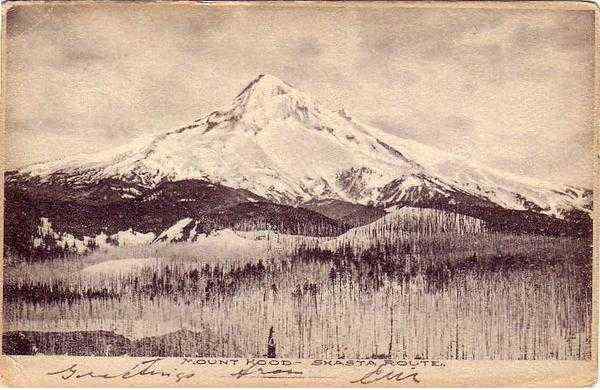 Mount Hood Shasta Route Oregon