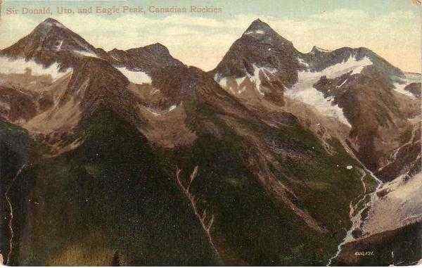 Sir Donald Uto Eagle Peak Canadian Rockies Canada Ontario
