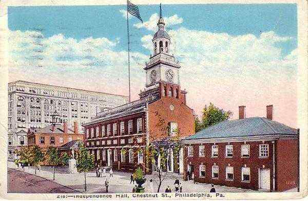 Independence Hall Chestnut St Philadelphia Pennsylvania