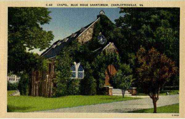 Chapel Blue Ridge Sanatorium Charlottesville Virginia