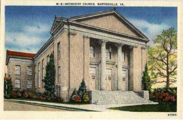Methodist Church Martinsville Virginia