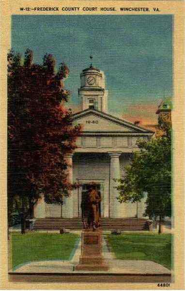 Frederick County Court House Winchester Virginia