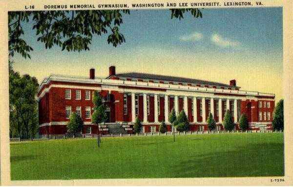 Doremus Memorial Gymnasium Washington and Lee University Lexington Virginia