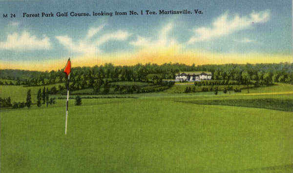 Forest Park Golf Course Martinsville Virginia