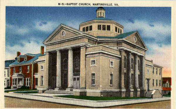 Baptist Church Martinsville Virginia