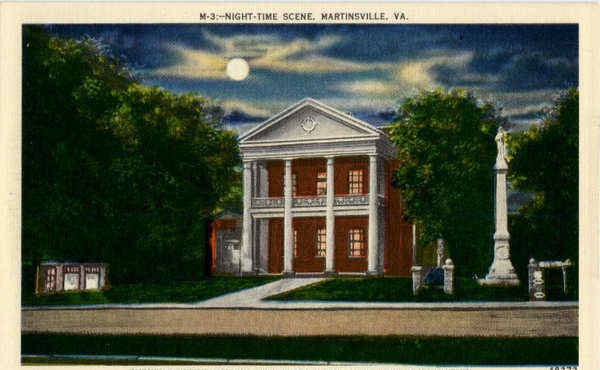 Henry County Court House Conferderate Monument Martinsville Virginia