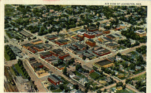 Air View of Lexington Nebraska