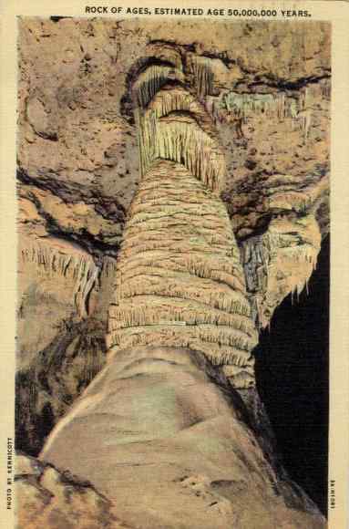 Rock of Ages, 50 Million Years old Carlsbad Caverns New Mexico