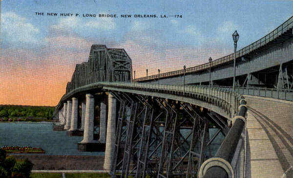 The New Huey P. Long Bridge New Orleans Louisiana