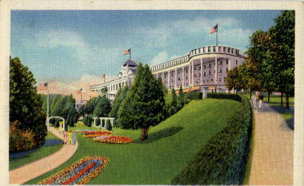 Grand Hotel and Grounds, Mackinac Island Michigan