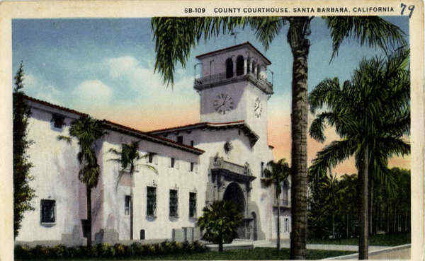 County Courthouse Santa Barbara California