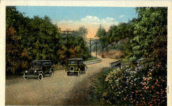 National Highway at Foot of Green Ridge Mountain Hancock Cumberland Maryland