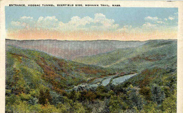 Entrance Hoosac Tunnel Deerfield Side Mohawk Trail Massachusetts