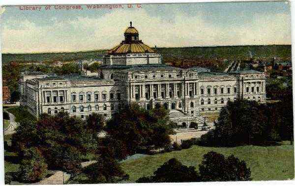 Library of Congress Washington District of Columbia