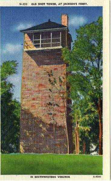 Old Shot Tower Jackson's Ferry Virginia